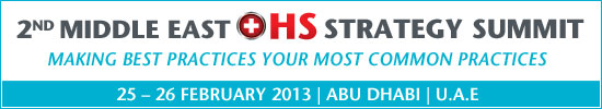 2nd Middle East OHS Strategy Summit 2013